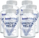 经核实的Prosta Relief -- -- Saw Palmetto和Bioperine -- -- 前列腺保健、Bladder和尿道保健、驱动和性能 -- -- 纯天然,90卡普尔(6包)