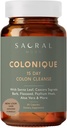 15 Day Colon Cleanse - 对清扫、Senna Leaf、Cascara Sagrada、Psyllium Husk、Flaxseed、Aloe Vera、Probiotics和 More的消化支持。