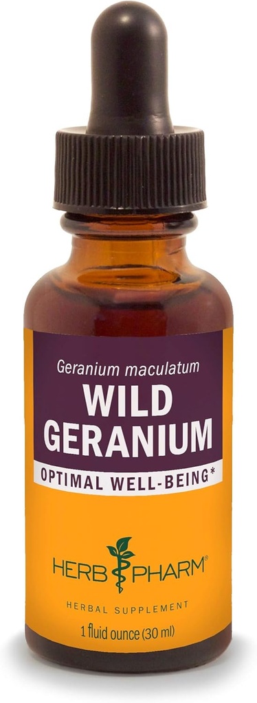Herb Pharm Wild Geranium (Cranesbill) 液体提取器 - 1 Ounce