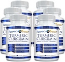 已验证的Turmeric Crucumin - 与BioPerine,Crucumin C3 复合体 - Vegan - 美国制造 - 360 Capsules