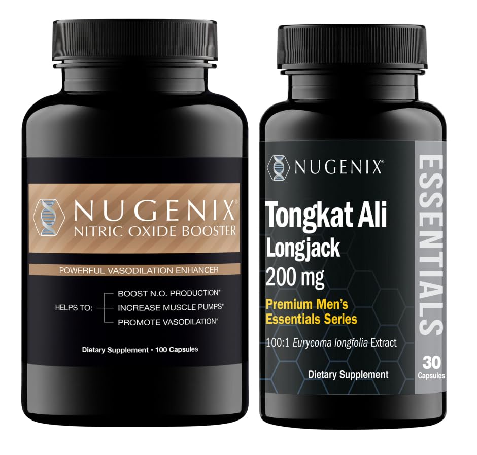 Nugenix Nitric Oxide 助推器和Tongkat Ali 男子补充剂