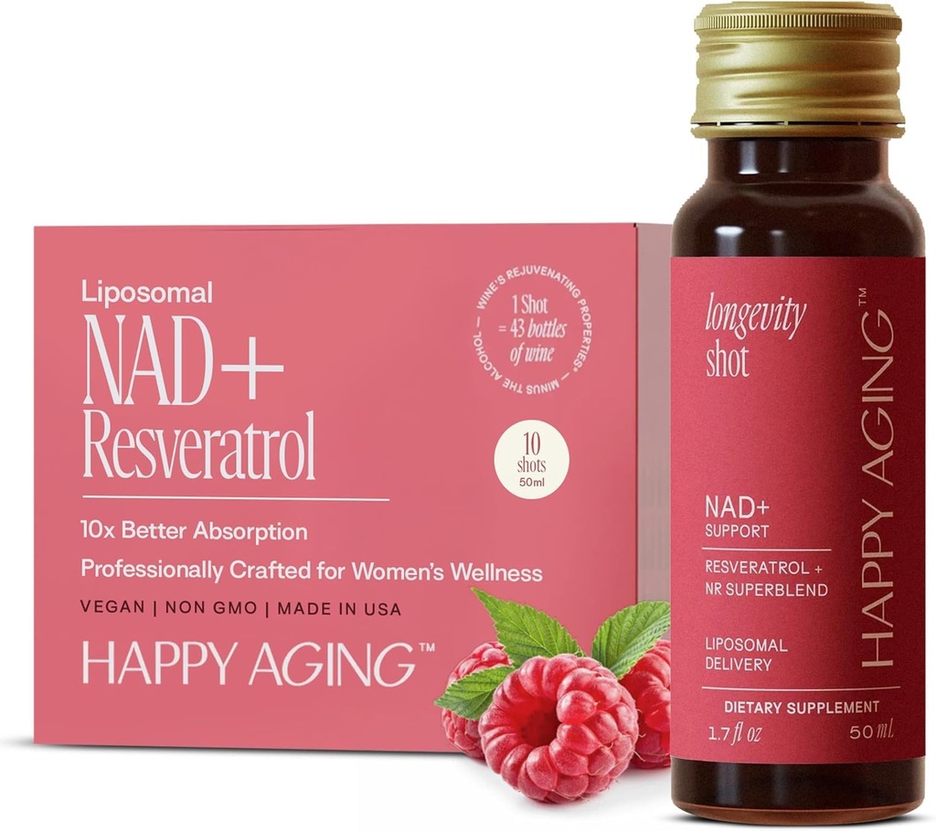 液态NAD Resveratrol NSN 替代品 10x 更多吸收 liposomal Nicotinamide Riboside 和抗氧化剂的Resveratrol