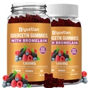 Bromelain),配有锌,维生素C,长莓用于支持成年人的肺部免疫辅助用品,心血管,老年辅助用品 Chewable Vitamins,Vegan,120 Counter