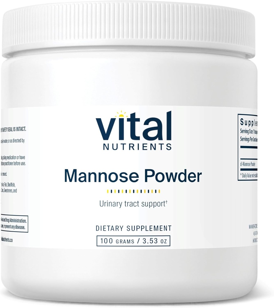 (原始内容存档于2019-09-21). Vegan D-Manose Powder 100g – Vegan D-Manose Supplement for Urinary Tract and Bladder Supports – Gluten,乳品,Soy Free → Non-GMO → 50 services