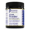 总理研究实验室 Aloe Powder - Aloe Vera Powder, Aloe Vera Drinking Mix for Skin and Digestion, Powder Aloe Barbadensis Leaf Extract with Acemannan, Stream Dried - Mixed Berry, 7.4 Oz(30位服务员)