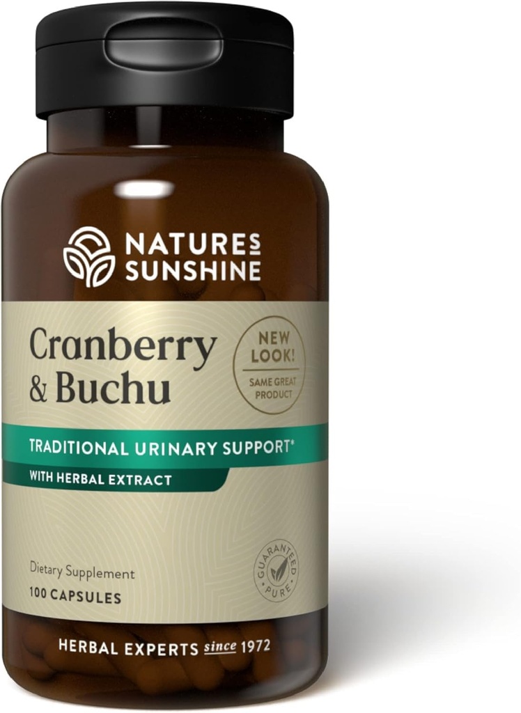 大自然的阳光 Cranberry 和 Buchu 集中100卡普勒
