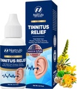 Tinnitus Relief for Ring Ears – Tinnitus 治疗的天然耳环滴 – Sooth discomfort, 减少耳朵噪声 – Ear clean Ear Wax release Drops 改善听觉和耳朵健康,美国制造