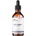 健康GPC液滴的设计 -- -- 600mg Soy Free Alpha Glycerophosphocholine 补充剂,来自葵花莱辛的非GMO GPC Choline - 支持健康脑功能(30 services / 2oz)