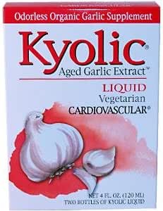 Wakunaga - Kyolic, Agd Garlic 提取器,心血管,液态,2瓶,2伏兹(120毫升)