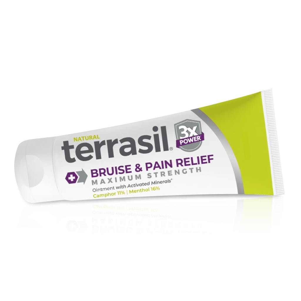 Terrasil Bruise Cream for Thin Skin Bruises, Senile Purpura 治疗, 帮助重新相信污点, 与 Arnica 提取物和 老年人自然成份 Brusing, 1.7 Oz