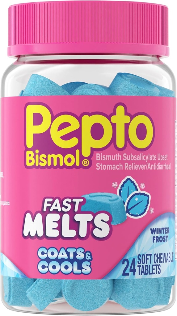 Pepto Bismol, 快熔, 24 计数