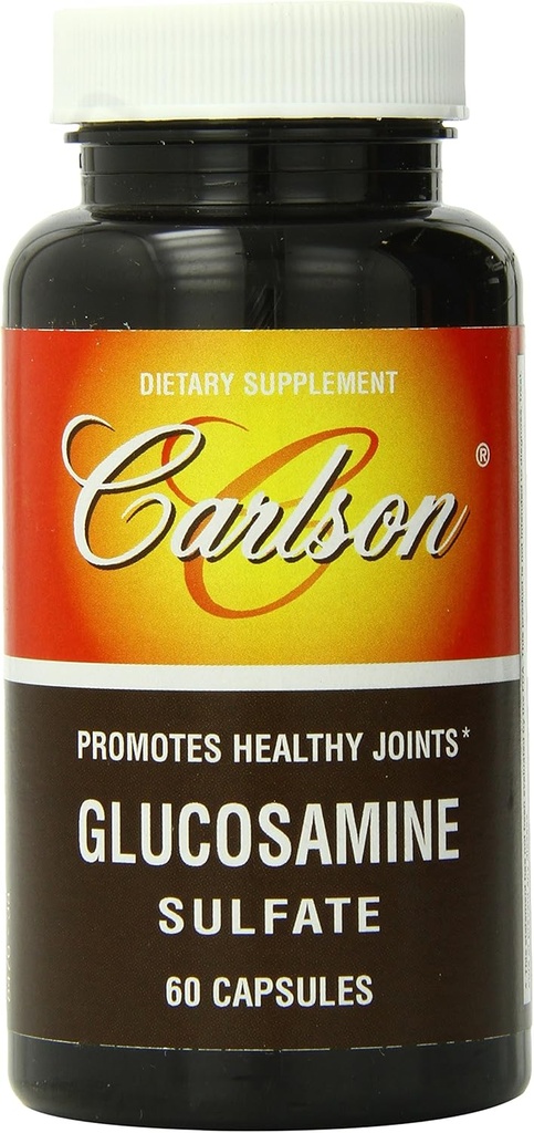 Carlson Labs Glucosamine Sulfate, 750mg, 60 卡普尔