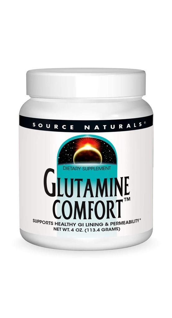 来源:天然Glutamine 舒适,支持健康的GI Lining和渗透性*,4 Ounce粉