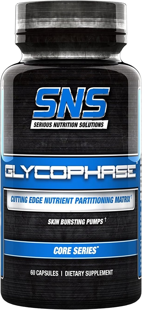 重营养溶液 Glycophase 饮食补充剂 Capsules, 120 Veggie Capsules