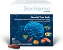 EyePromise Brain Promite Brain 补充 - 30 Softgel Packets, 30天供应 - 与Lutein和Zeaxanthin一起支持记忆,焦点和整体脑健康的综合科学包式公式