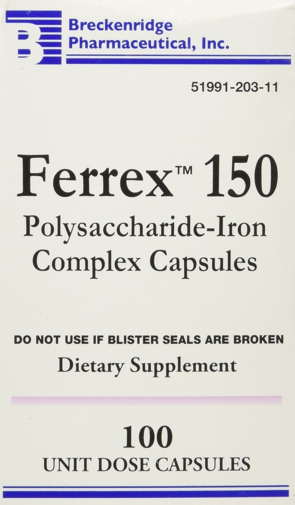 FERREX 150 CAPS ***BRE 大小:10X10 UD