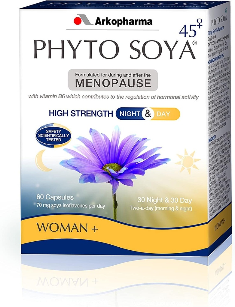 Arkopharma Phyto Soya Night & Day, 30天盖和30夜盖