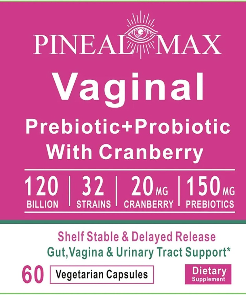 阴道预生+与Cranberry,120亿CFU,32 Strains,150mg 预生