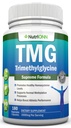 TMG 三甲基甘化物补充剂 - 1000mg - 180 Capsules - Premium Pure Betaine Anhydrous - 支持正常的同位素和血压水平 - 促进甲基化过程 - 非GMO公式