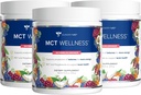 Gundry MD MCT 支持能源、酮生产和脑健康、Keto 友好型、无糖型(90天供应、西瓜柠檬油)