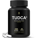 HMX TUDCA+1000mg Bile盐肝脏支持补充剂,Liver和Gallbladder Cleanse补充剂 - Vegan, Non GMO - USA Made Easy to Swallow Capsules - Tauroursodeoxycholic Acid 补充剂