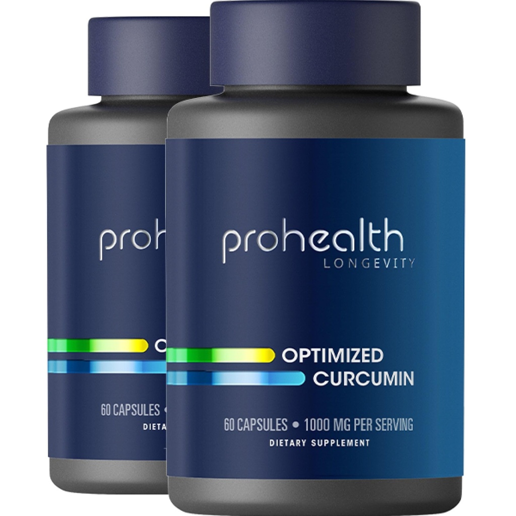 ProHealth Turmeric Crucumin补编:285 Times More Biocopy-由神经科学家开发. 1000 mg 将Longvida Crucumin 提取出来