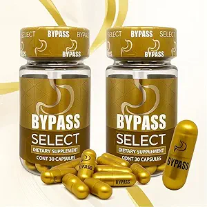 Bypass 选择 2Pack de 30 Capsulas CADA uno - Tabletas de Bypass 选择 que destruye la grasa acumulada (2 unidades)