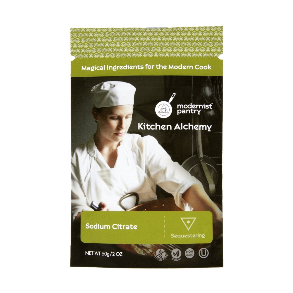纯Sodium Citrate → Non-GMO Gluten-free Vegan OU Kosher 认证(分子胃学) - 50g/2oz