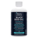 健康逻辑 黑种子油 → Omega 6 & Omega 9 的丰富来源 纯冷 压黑 Cumin 种子油 用于呼吸,消化,以及 Immune 健康 → 6 fl oz