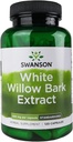 Swanson White Willow Bark 提取 - 推广联合支持和肌肉救济 - 标准化到15% Salicin - 无胃刺激的自然补充 - (120卡普尔,每加500毫克)