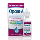 Bausch + Lomb的Opcon-A过敏眼滴,用于减轻痒和红,红和痒眼安非他明眼滴,临床证明治疗,0.5 Fl Oz