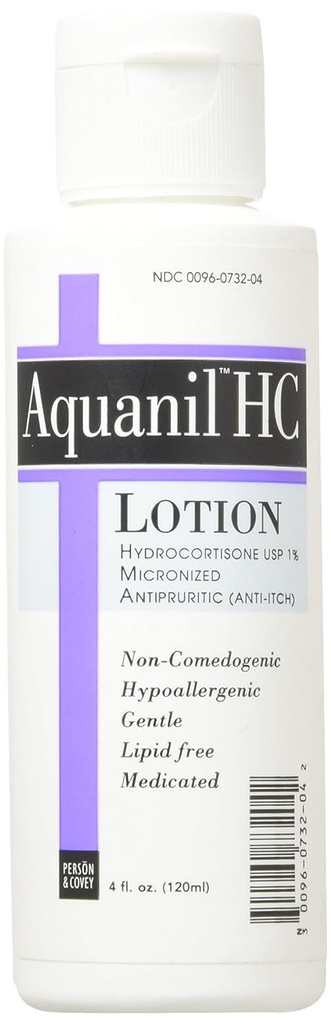 Aquanil Hc Hydrocortisone Lotion, 4 oz 由 Aquanil 编写 。