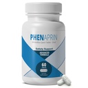 PhenAprin 重力损失和能量高级饮食药丸 - 多Pathway Appetite 抑制剂和热致性脂肪燃烧器 男女-代谢促进器,食品噪声和编织支持 - 60片