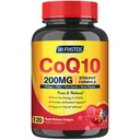 CoQ10 200mg 软胶配有维生素E & Omega 3-6-9 & PQQ - 高吸附性Coenzyme Q10配有Bioperine QQ 最大抗氧化剂QQ 心脏支持和细胞能生产补充 QQ 120 服务
