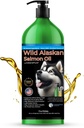 野生阿拉斯加沙门油用于狗和猫 冰岛纯 | | 1 043 mg Omega-3 / Teaspoon |  Sal Salmon Oil & Pollock Blend | BPA-无  Bru Epoxy Alum Epoxy Cottle with Pump - 17 oz