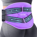 REVIX 重用大型后置冰包, 带有压缩阻塞, 可调整的下置后置冰包, 用于 Lumbar, Sciatic Nerve, Soft Plush Lining, 冷压缩治疗