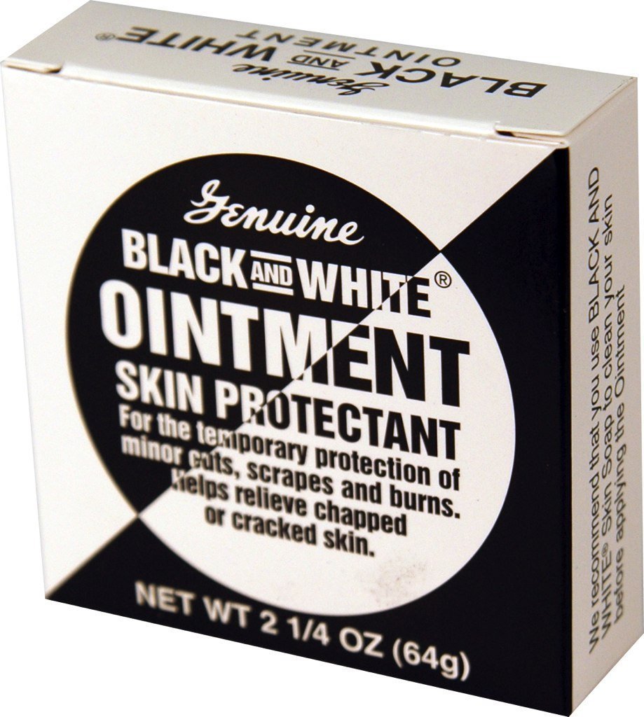 黑白膏(英语:Black & White Ointment 2.25 oz). 缓和热带处理