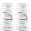 Slimbiosys Ultra Probiotic Capsule - 女性和男性的预生和Probios - 支持你的微生物(2包,Slimbiosys)
