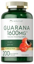卡莱尔·瓜拉纳(Carlyle Guarana) 提取卡普苏利斯(Capsules) → 1600mg → 200 伯爵 → 自然食用咖啡因 补充 → 非GMO, Gluten Free