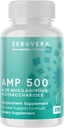 AMP 有机Aloe Glyconutrient 补充剂 - 支持免疫系统、消化Tract和Colon Health 270盖