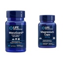 生命延伸 Macuguguard 眼部健康补编,配有Magnesium Capsules 500mg-Lutein, Zeaxanthin, Meso-zeaxanthin 和 Saffron 健康视觉-60 软胶和100 蔬菜 Capsules
