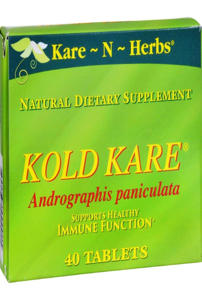 Kold Kare Daily Immune Health 函数, 40 Counter QQ 有效对抗寒冷, Sinus, Alergy Synmptoms QQ 无侧面效果