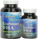 Carlson Labs Ecosmart DHA 500 Mg 矿物补充软胶, 80 Counter