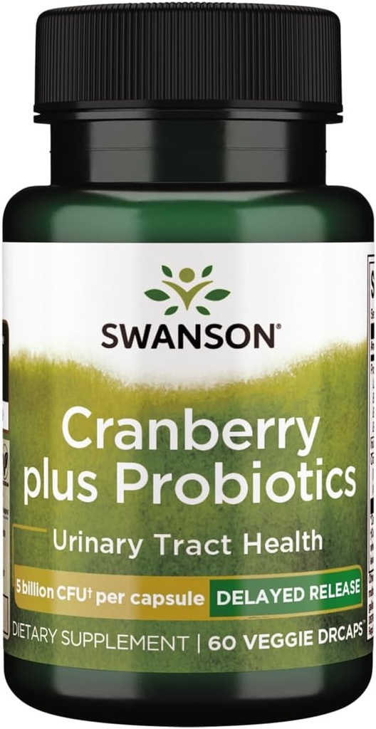Swanson Cranberry Probiotic 5亿科孚 60科普