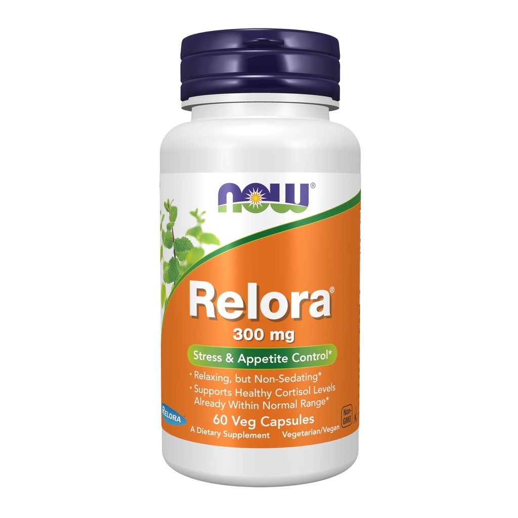 Now食品补充品,Relora 300 mg(Magnolia officinalis和Phellodendron amurense植物提取物的混合物),60 Veg Capsules