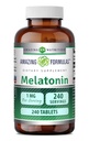 神奇公式 Melatonin 1 Mg 平板(非转基因生物,Gluten Free) - 自然睡眠援助补充品的最佳选择 - 促进平静和放松效果 - 240平板 - 适合蔬菜