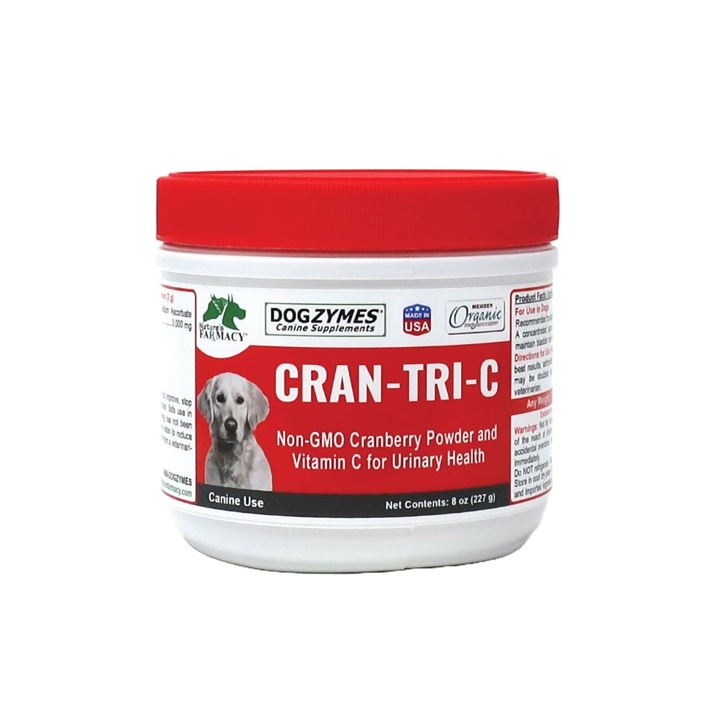 Dogzymes Cran Tri C Urinary Tract 支持,维生素C Blend,每Teaspoon1418mg (8 Ounce) 互联网档案馆的存檔,存档日期2014-09-02.