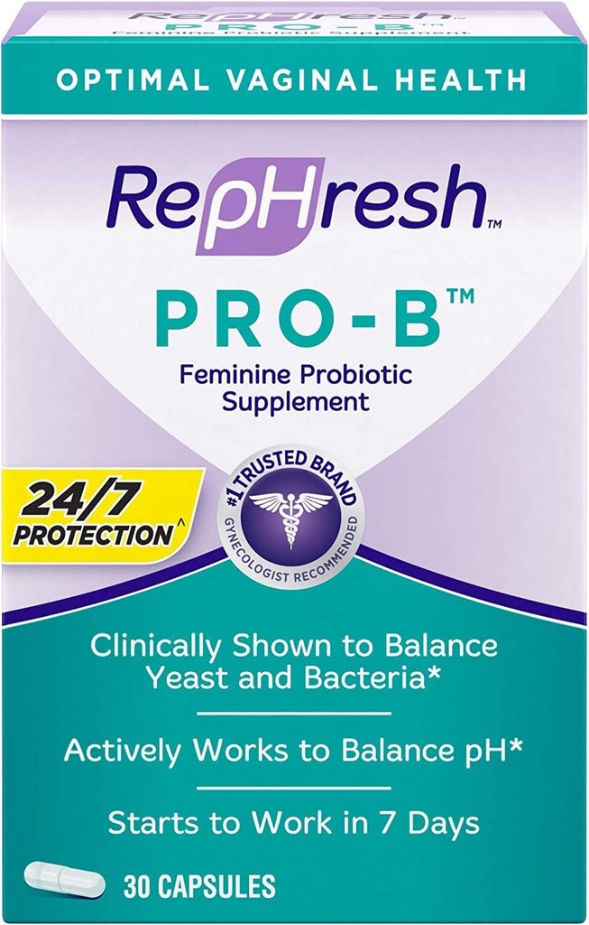 Rephresh Pro-B Probiotic Feminine 补编 - 30 ea(包2)