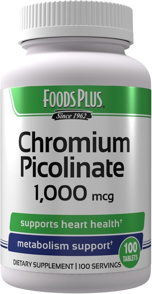 铬 Piclinate 1 000 mcg 矿物补充剂、高级吸附剂、铬补充剂、100种服务品