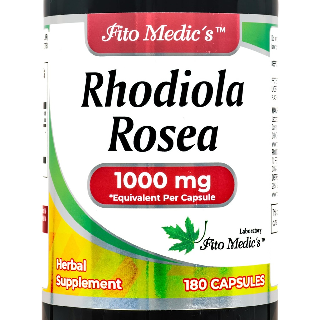实验室 - rhodiola rosea - rhodiola rosea 补充 - 180 Caps - 超高吸收.